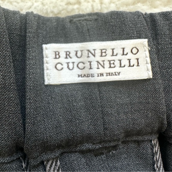 Brunello Cucinelli women wool pants size 6 US Retail 2250$ - Picture 6 of 11